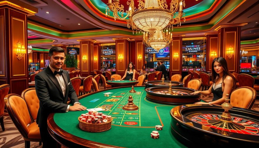 Situs judi live casino dengan dealer asli